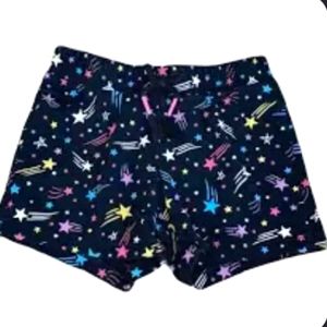 Wonder Nation Black Stars Stretchy Shorts Sz XS